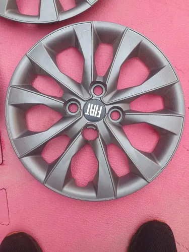 3 Calotas original aro 14 fiat