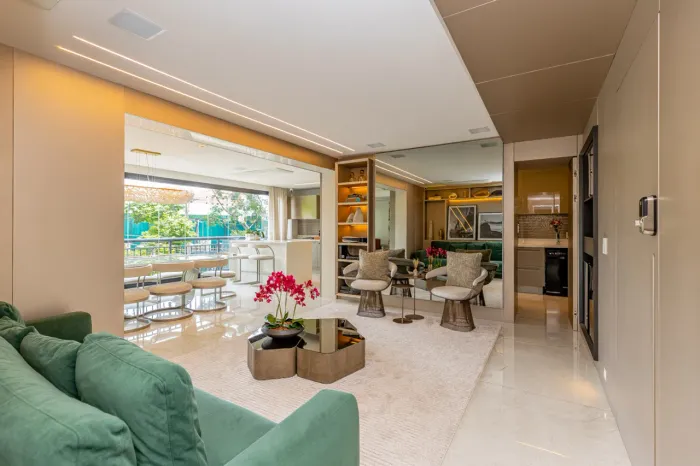 Apartamento garden para venda em Vila Olímpia com 3 quartos, sendo 3 suítes, 220m²