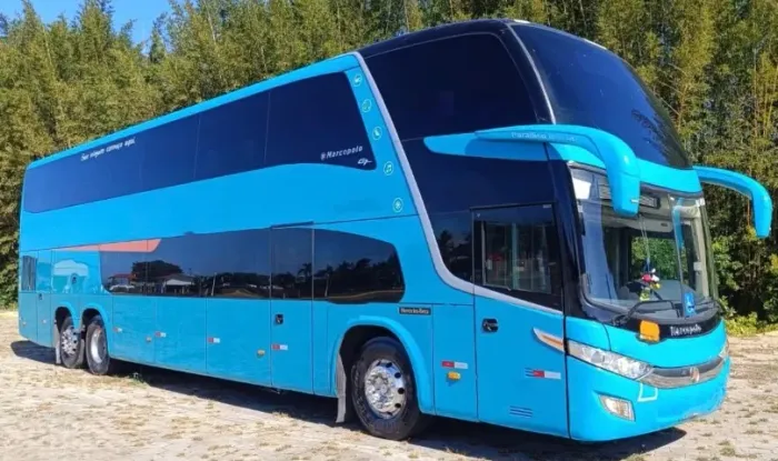 onibus scania marcopolo ano 2015 6x2 completo