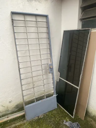 Porta de Banco Ferro Maciço Reforçado