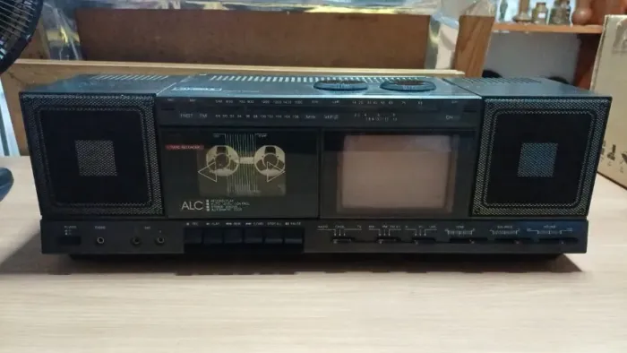 Portable Stereo Radio/TV/Cassete Recorder - AUDAX