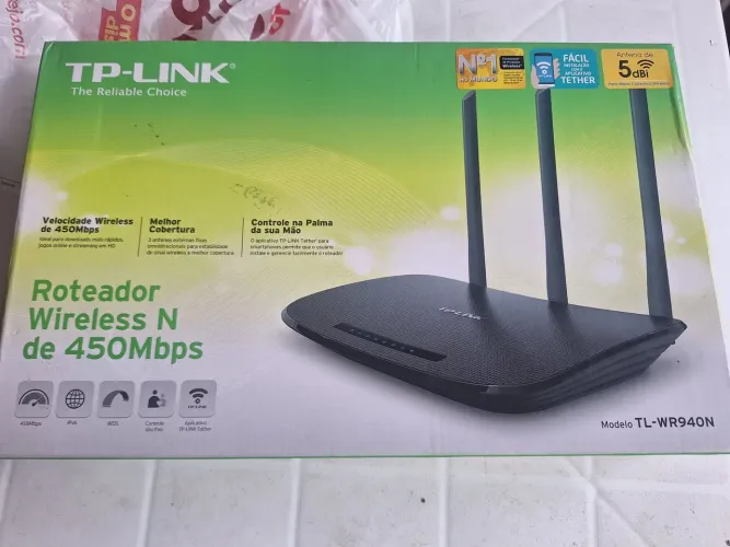 Roteador TP Link 3 antenas