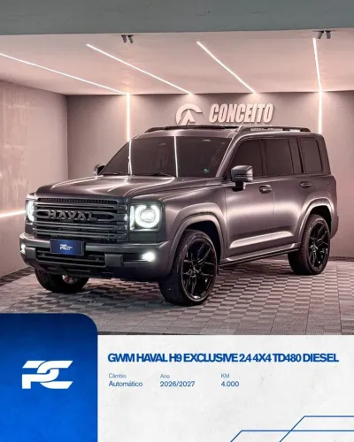 GWM Haval H9 Exclusive TD480 2027