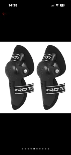 Joelheira para motociclista 