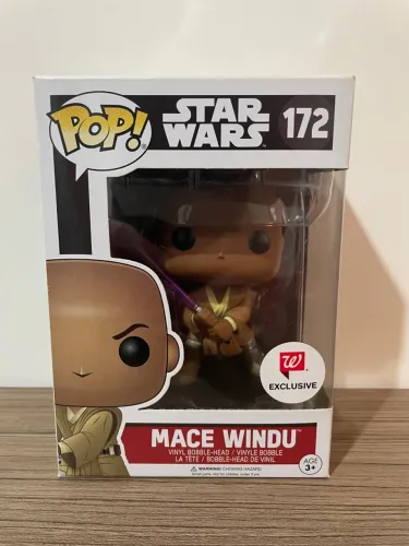 Funko Pop #172 Mace Windu (Exclusivo Walgreens)