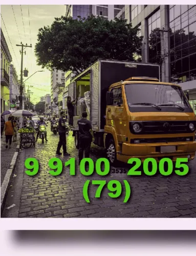 Frete (79) 9.9911/3406 orçamento sem compromisso hoje quinta-feira em Santa Maria e Jaboti