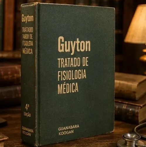 Guyton - Tratado de Fisiologia Médica 4ª Edição (1973) - Capa Dura