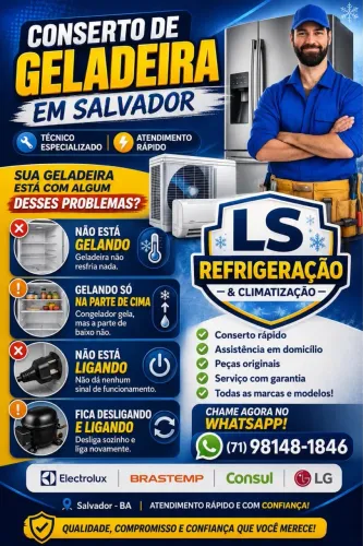 Conserto de geladeira