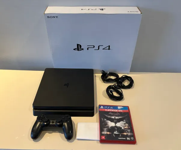PS4 Slim 1 TERA - Único dono com NF