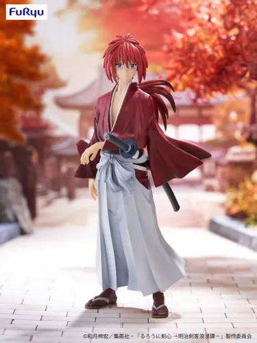 Action Figure FuRyu - Himura Kenshin - Trio-Try-iT Figure - Rurouni Kenshin