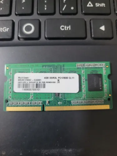Memória DDR3L PC12800 CL11 Notebook 