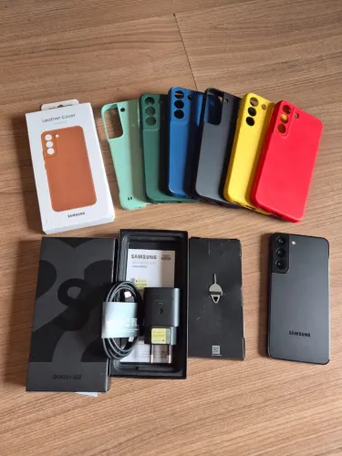 Samsung s22 preto em excelente estado