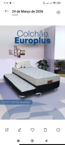 Super Oferta do Dia!!Cama box com Auxiliar!!