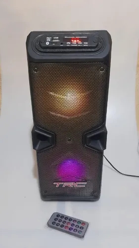 Caixa de som Bluetooth , Mp3, Radio AM/ FM com controle remoto 50 watts USADA
