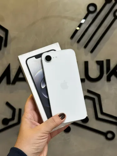 iPhone 16e White - 128GB (NOTA+GARANTIA)