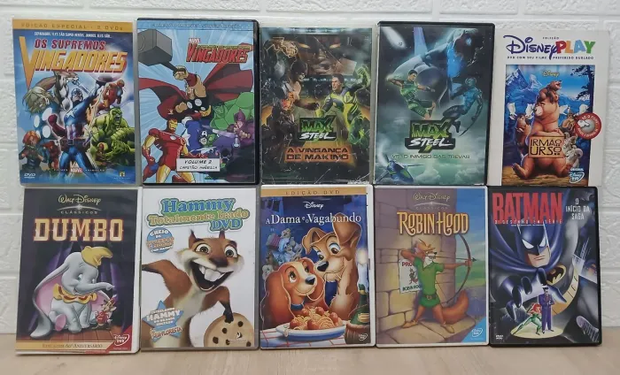 LOTE DE DVD'S
