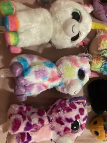 Lote de Pelúcias Beanie Boos (Ty) e Amigos - Coleção Conservada