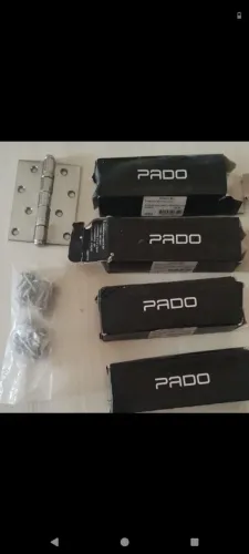 Vendo 4 jogos (novos)de dobradiça grande Pado original 