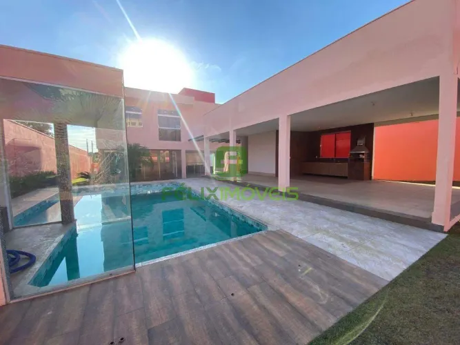 Casa para Aluguel em Lagoa Santa Bairro Doutor Lund - | 4 Suítes | Piscina e Varanda Gourm