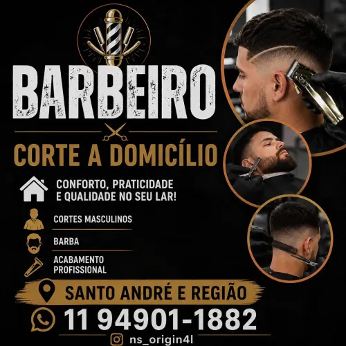 CORTO CABELO A DOMICÍLIO 