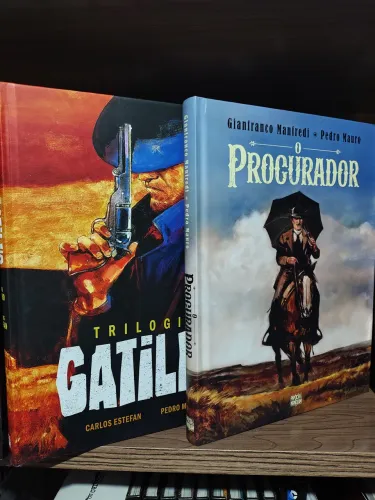 Hq trilogia gatilho e o procurador pipoca e nanquim 