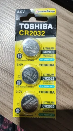 Bateria Bios CR2030 Toshiba Lithium 3,0v Val 10/2029