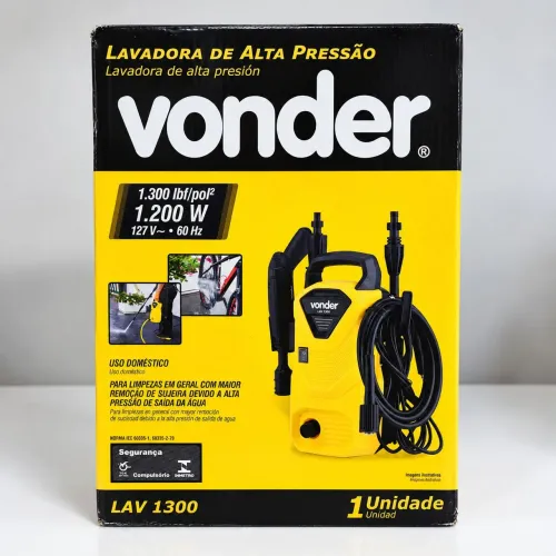 Lavadora de alta pressão Vonder NOVA / LACRADA
