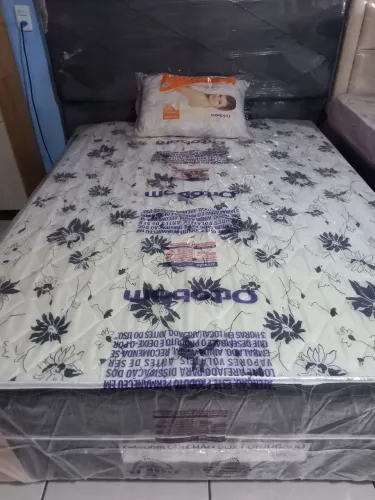 Cama box casal sem ortopedica