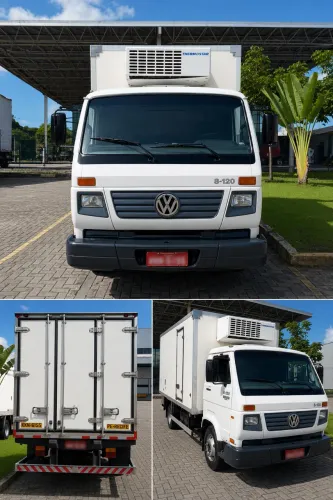 Caminhão Baú frio 3/4 8.120VW