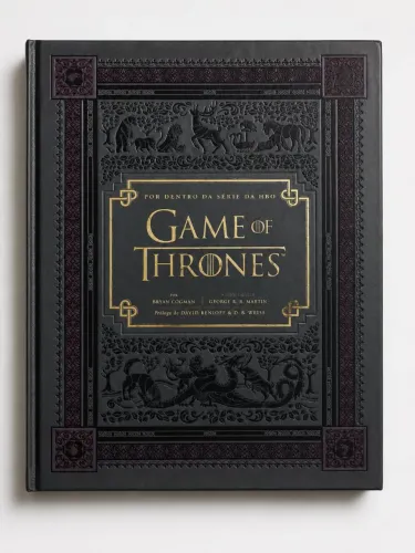 Livro deluxe Game of Thrones capa dura (por dentro da série da HBO)