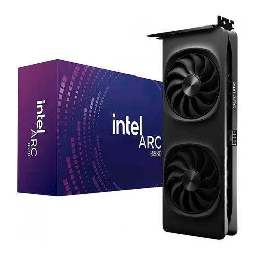 Placa de vídeo Intel Arc B580 de 12GB edição especial da intel