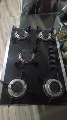 Fogão Cooktop 5 bocas