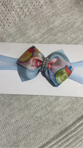 Faixa de bebê Azul