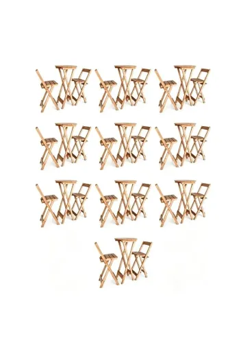 Conjunto Mesas&Cadeiras de Bistrô