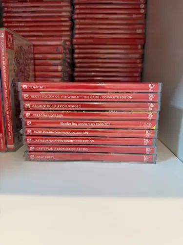Lote Jogos Limited Run Lacrados Nintendo