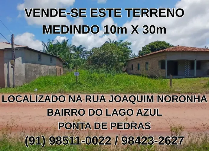 ? Vende-se Terreno - Lago Azul, Ponta de Pedras