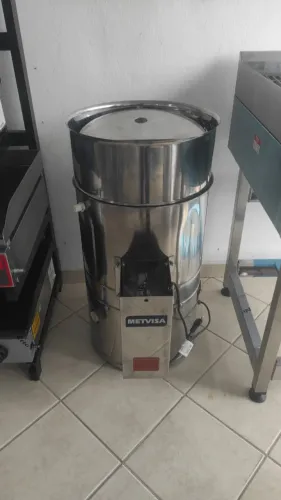Bh Descascador de batatas inox 6KG 220v pronta entrega