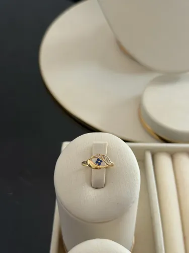 Anel Capri em ouro 18k TAM 18