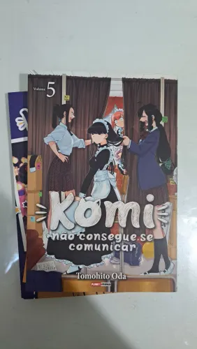 Mangá volume 5 Komi can't communicate/Komi não consegue se comunicar