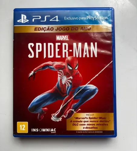 Marvel's Spider-Man PS4 - Edição Jogo do Ano - Mídia Física<br>