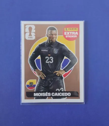 Troca/Venda - Figurinha Legend Extra Sticker Moisés Caicedo Bronze