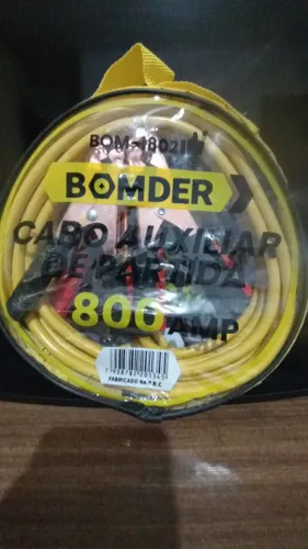 Cabo Para Recarregar Bateria Chupeta Carro Caminhão 800 Amp. Cabo Auxiliar Ótima Qualidade