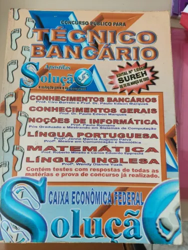 Apostila concurso da Caixa