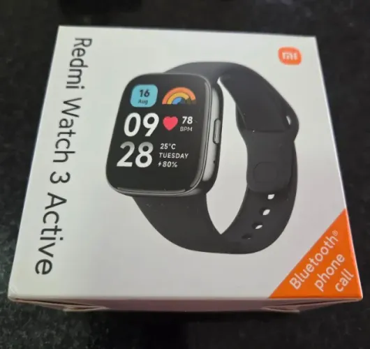 Smartwatch Xiaomi Redmi Watch 3 Active - Impecável! + Pulseira Extra