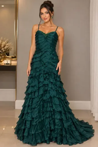 Vestido de estilista ,importado USA Seda M