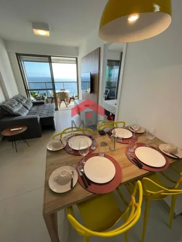 Apartamento para Locação em Salvador, Ondina, 1 dormitório, 1 suíte, 1 banheiro, 1 vaga