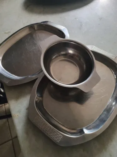 3 peças de inox