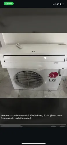 Ar condicionado semi novo