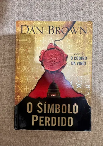 Livro Símbolo Perdido Dan Brown