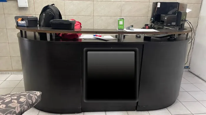 Balcão recepção